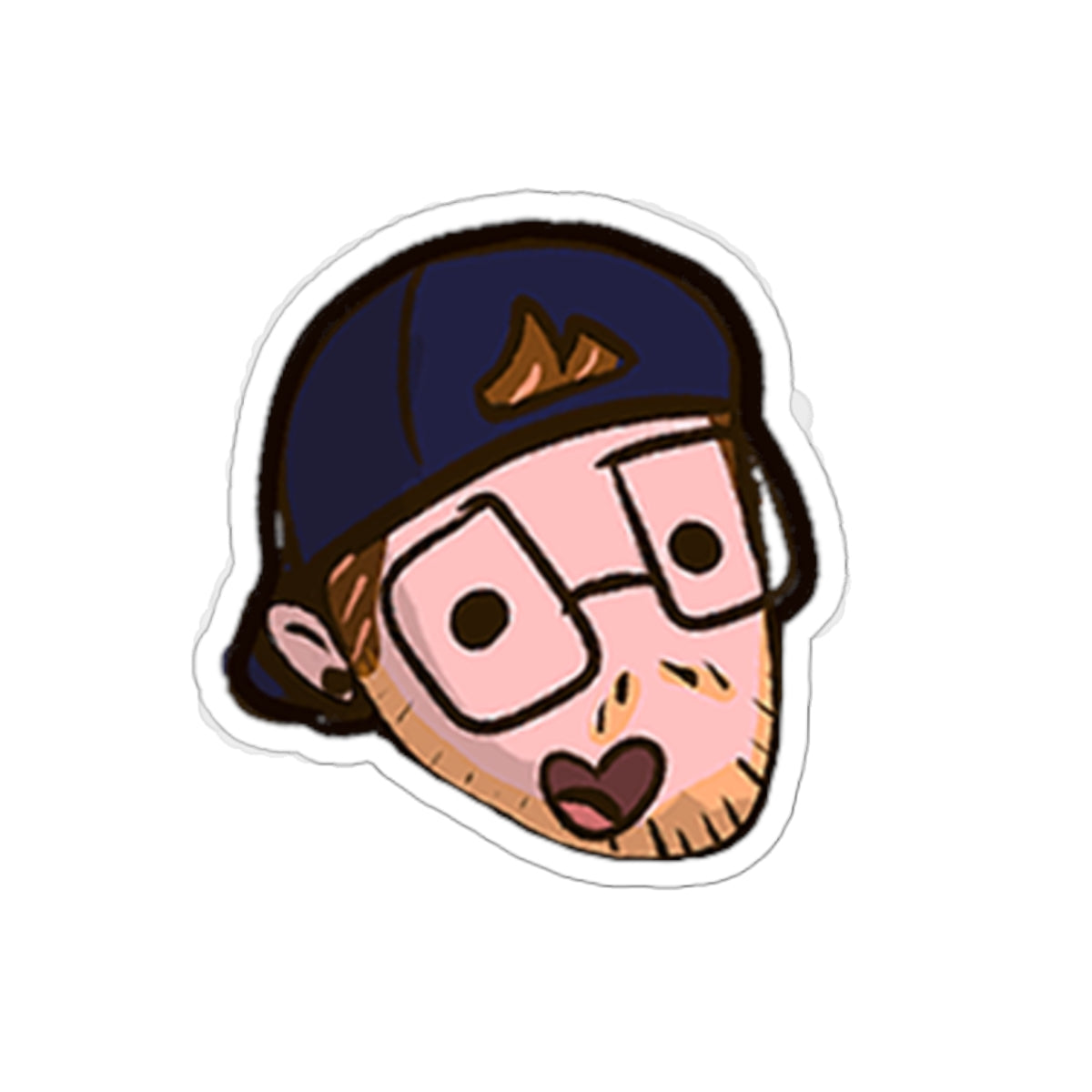 TintedGlasses Kiss-cut Sticker