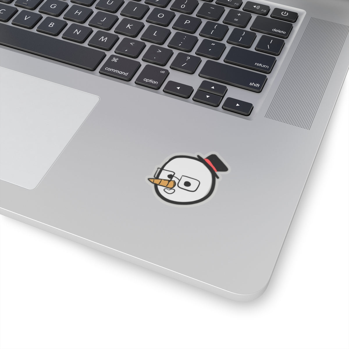 Snowman JoshuaSounds Kiss-Cut Sticker