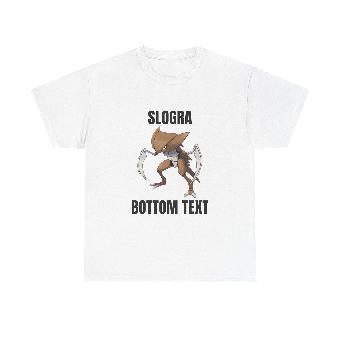 Slogra Unisex Heavy Cotton Tee White