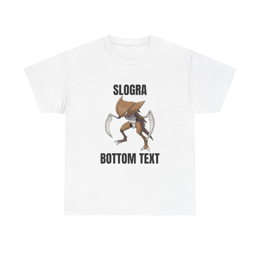 Slogra Unisex Heavy Cotton Tee White