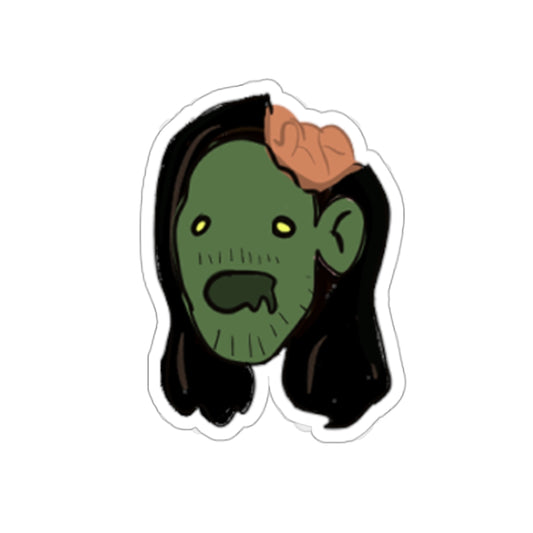 Zombie Oddball Kiss-Cut Sticker