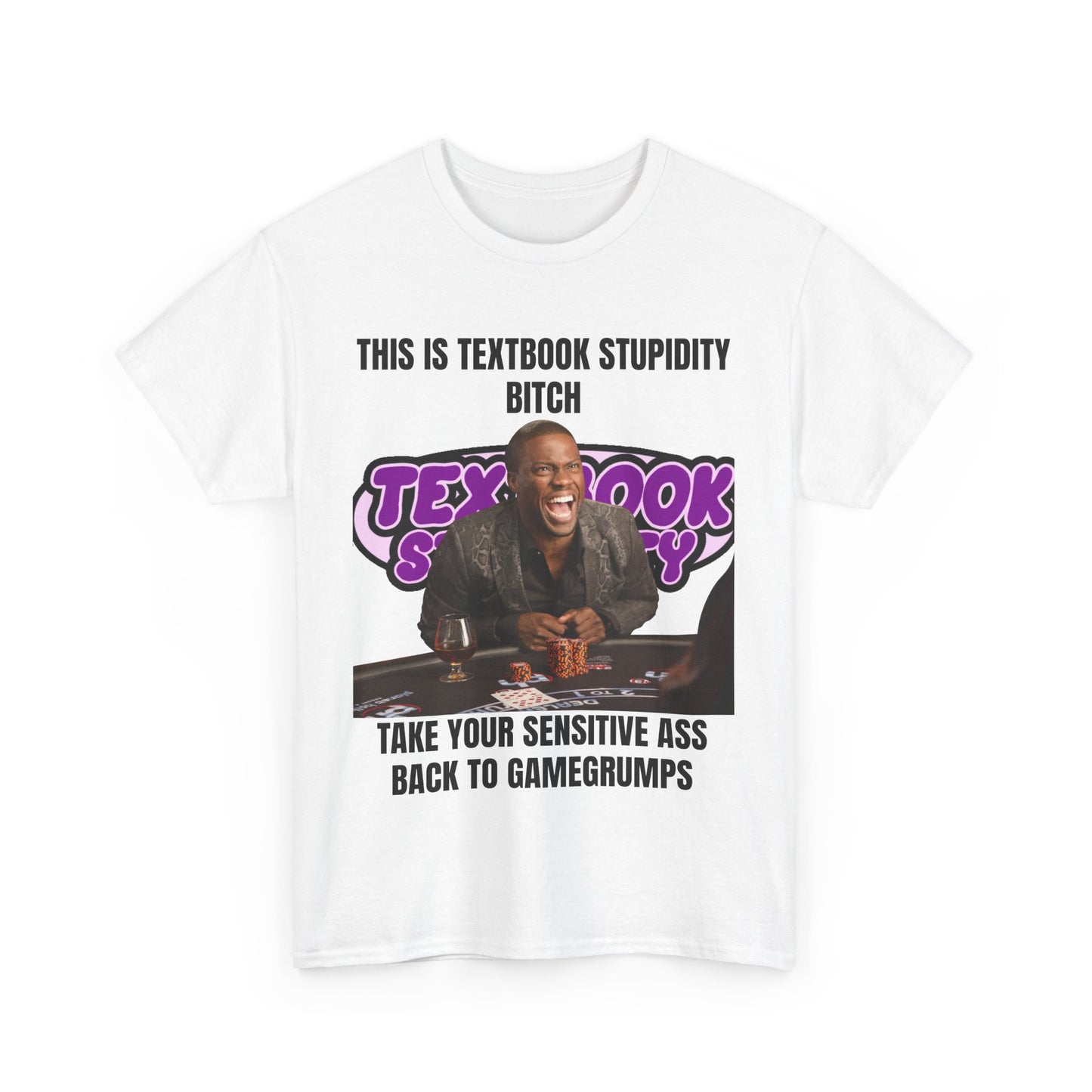 This Is Textbook Stupidity Unisex Heavy Cotton Tee White