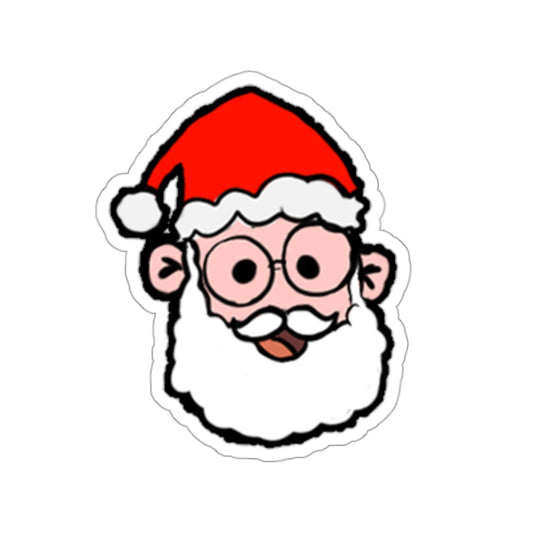Santa Claus NotTDS Kiss-Cut Sticker