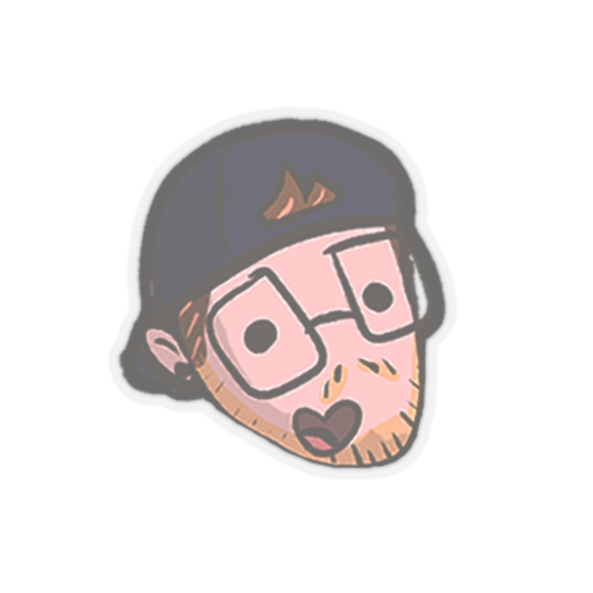TintedGlasses Kiss-cut Sticker