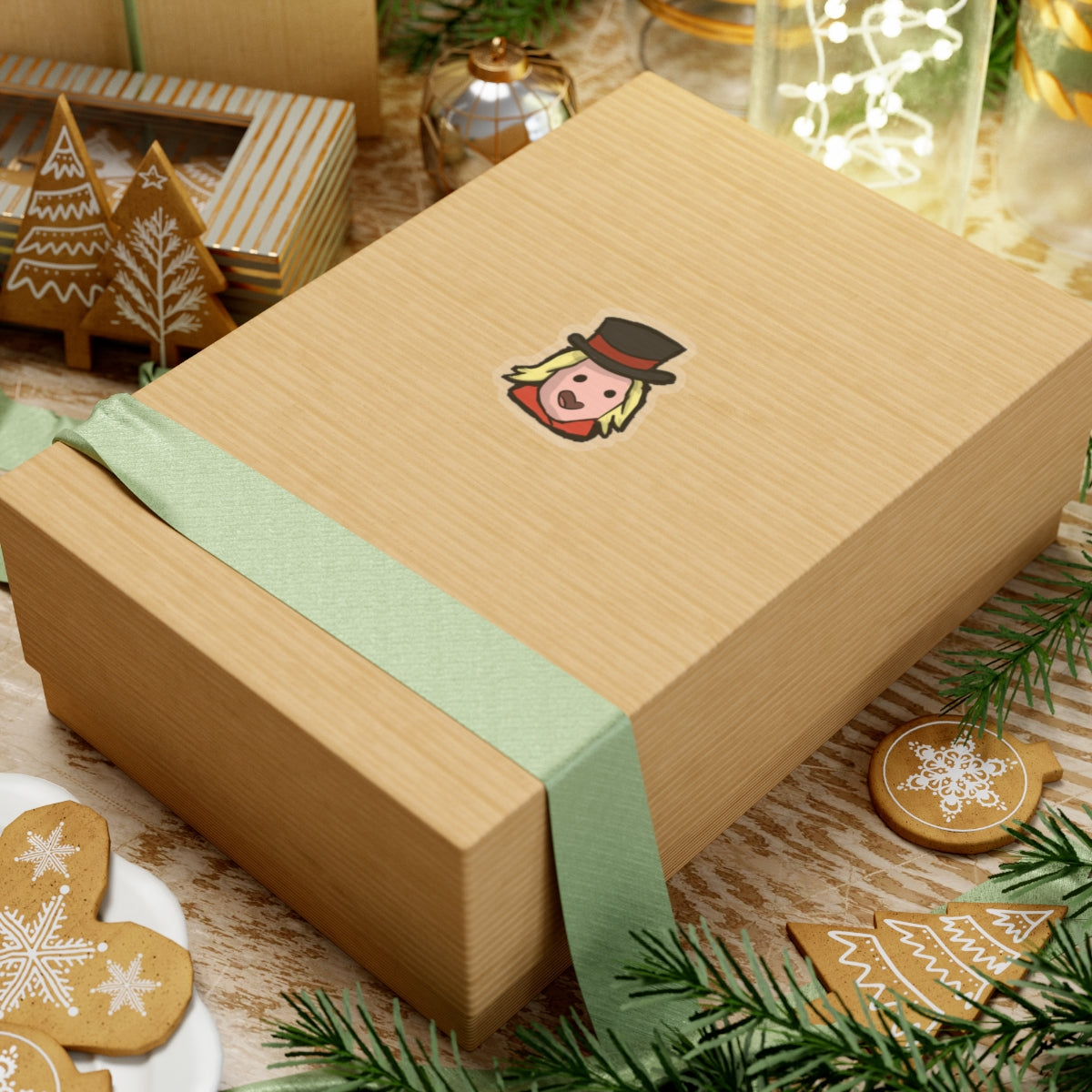 Caroler BigRod91 Kiss-Cut Sticker