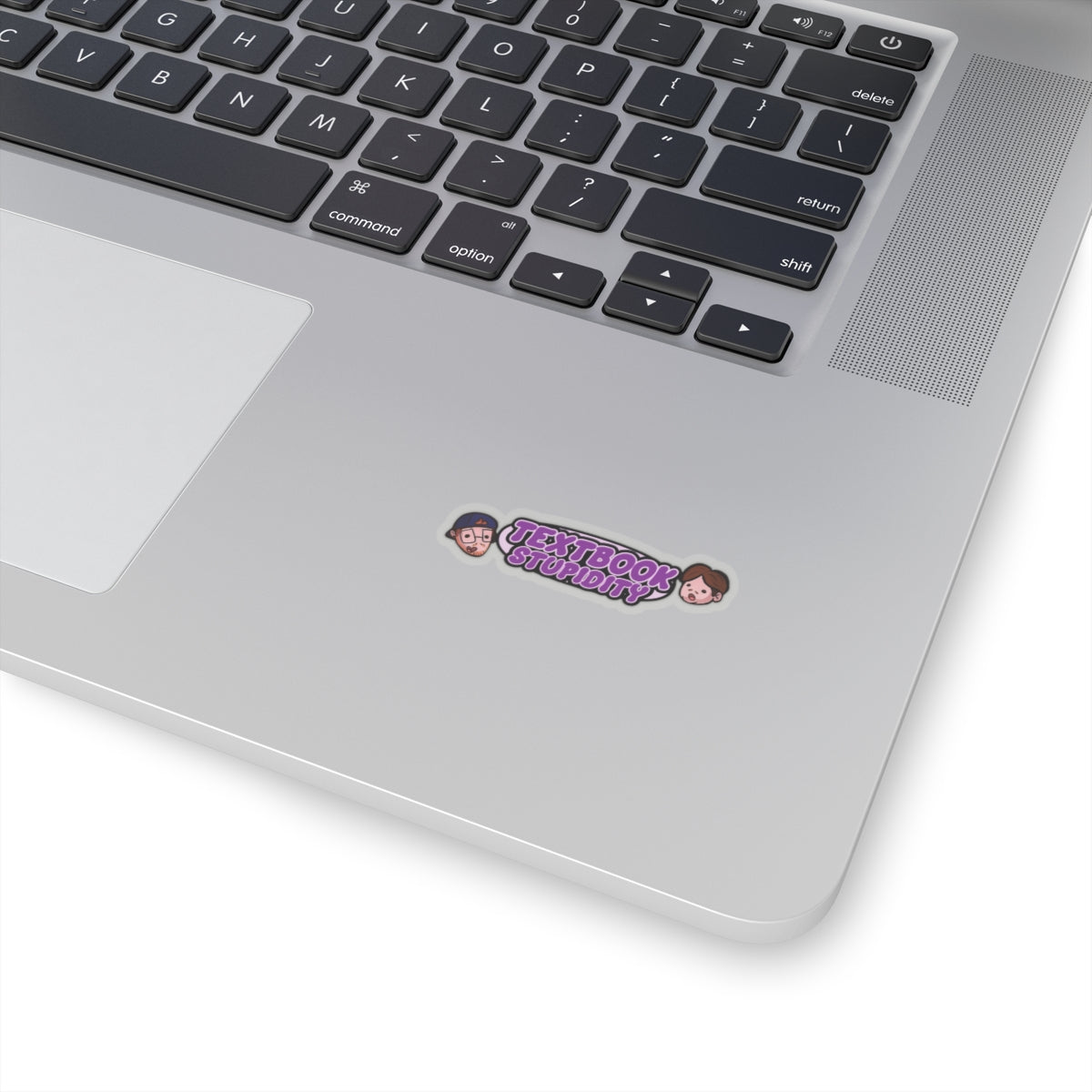 Textbook Stupidity Logo Kiss-Cut Stickers